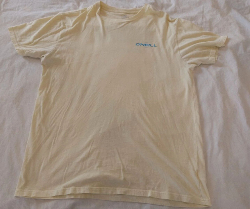 O'Neill Men's Size Large  T-Shirt Yellow Standard Fit Logo Surf Surfing Unisex T-shirt, Sweatshirt, Hoodie, Long Sleeve Tee - T-Shirt, Sweatshirt, Hoodie