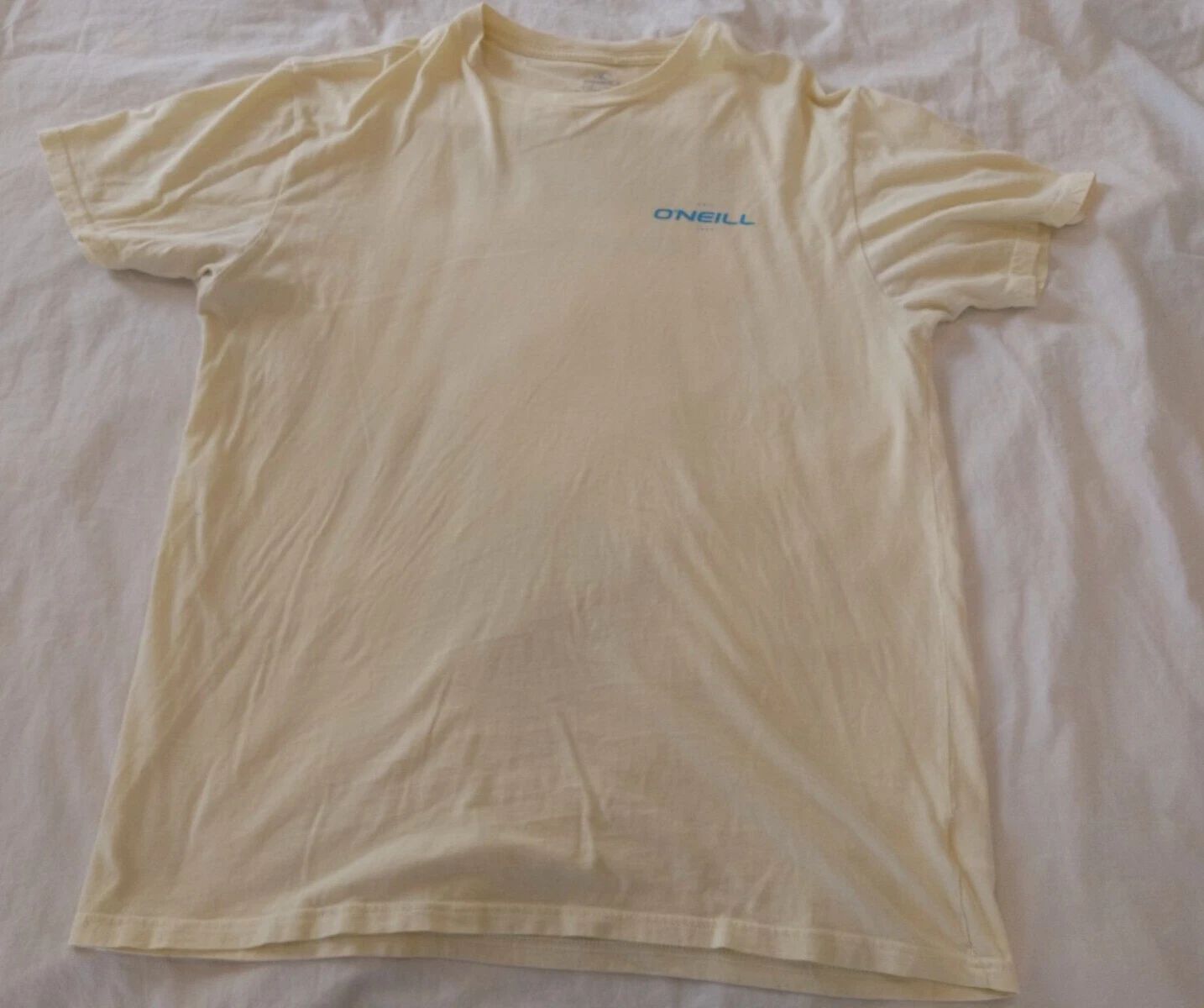 O'Neill Men's Size Large  T-Shirt Yellow Standard Fit Logo Surf Surfing Unisex T-shirt, Sweatshirt, Hoodie, Long Sleeve Tee - T-Shirt, Sweatshirt, Hoodie