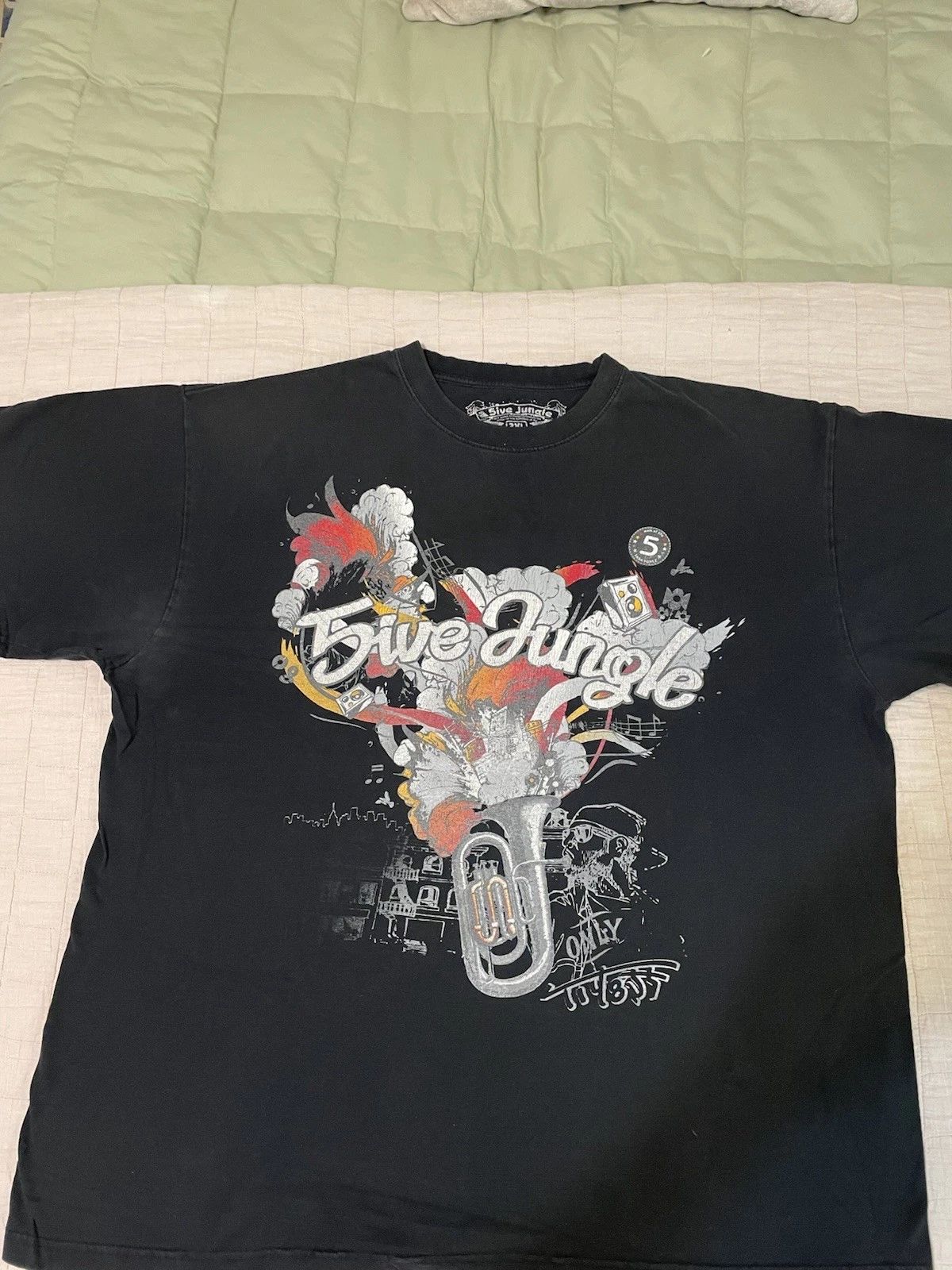 5IVE Jungle & Co Mens Short Sleeve T-shirt Size 2XL Walk Of Life 5 Taskforce Unisex T-shirt, Sweatshirt, Hoodie, Long Sleeve Tee - T-Shirt, Sweatshirt, Hoodie