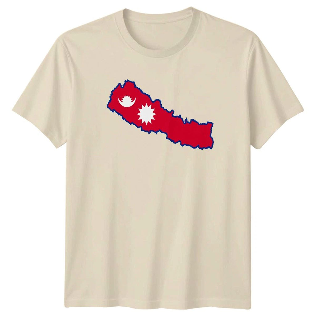 Nepal Map Flag T-Shirt Stylish Nepal Map Nepal Pride Great Birthday Gift Unisex T-shirt, Sweatshirt, Hoodie, Long Sleeve Tee - T-Shirt, Sweatshirt, Hoodie
