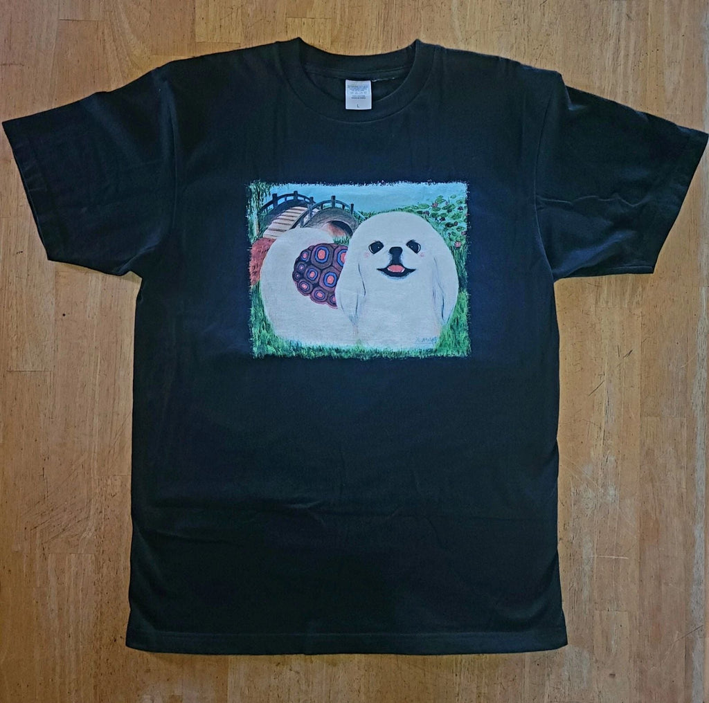 Custom Dog Painting Graphic Black Soft Heavy T-Shirt Unisex T-shirt, Sweatshirt, Hoodie, Long Sleeve Tee - T-Shirt, Sweatshirt, Hoodie