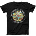 Psychedelic Research Volunteer Terence Mckenna Mushroom Gift Tee Black T Shirt 2 Unisex T-shirt, Sweatshirt, Hoodie, Long Sleeve Tee - T-Shirt, Sweatshirt, Hoodie