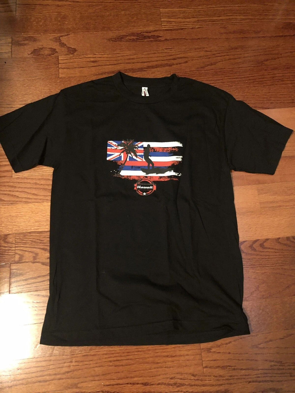 Tee Shirt Hawaii Medium Hawaiian Flag T-shirt Surf Brand New Unisex T-shirt, Sweatshirt, Hoodie, Long Sleeve Tee - T-Shirt, Sweatshirt, Hoodie