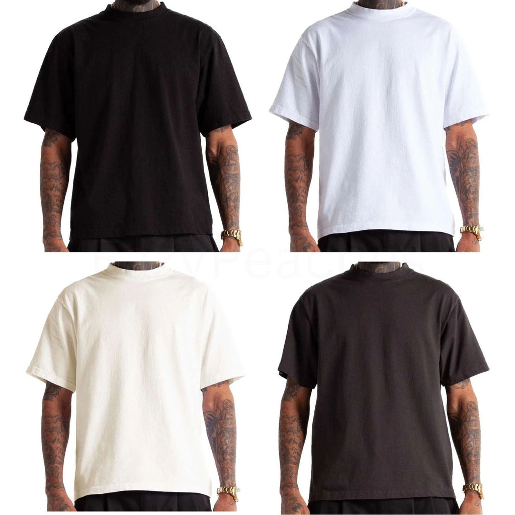 Shaka Wear Max Heavyweight S-2XL Cropped T-Shirt Plain Blank Tee 100% USA Cotton Unisex T-shirt, Sweatshirt, Hoodie, Long Sleeve Tee - T-Shirt, Sweatshirt, Hoodie
