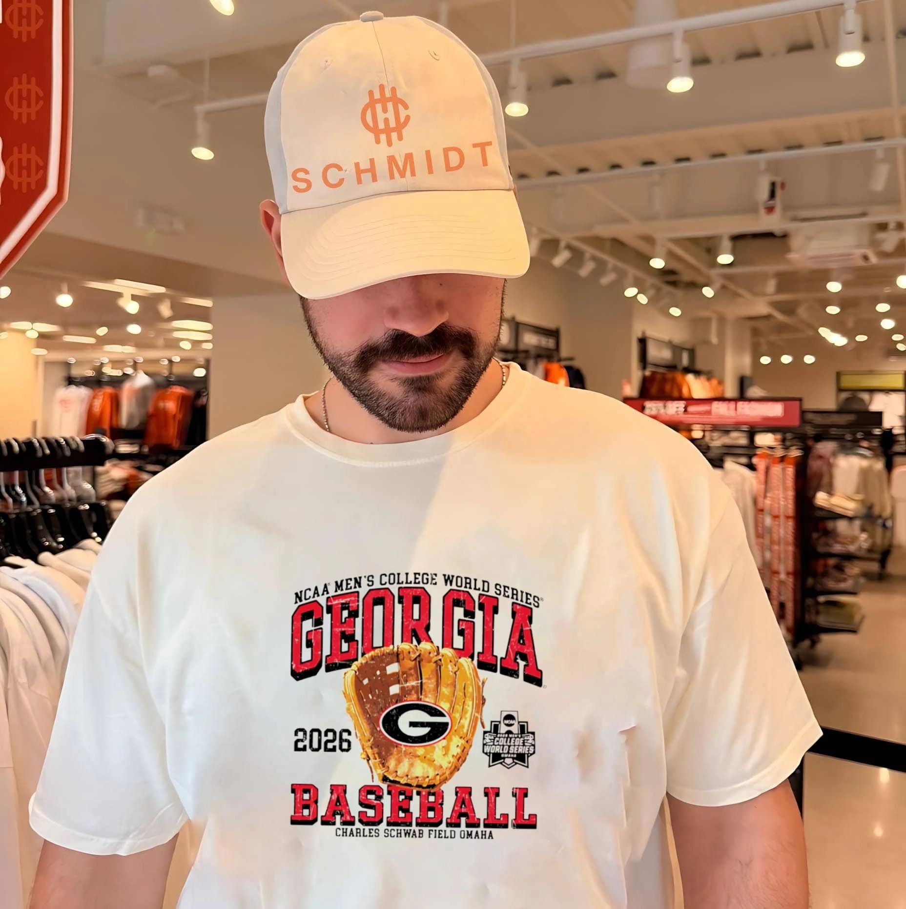 Georgia Bulldogs 2026 College World Series Omaha Bound Glove classic shirt Unisex T-shirt, Sweatshirt, Hoodie, Long Sleeve Tee - T-Shirt, Sweatshirt, Hoodie
