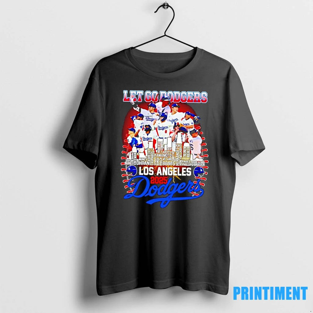 Los Angeles Dodgers 2025 National League Champions Lets Go Dodgers Tshirts Sweater Unisex T-shirt, Sweatshirt, Hoodie, Long Sleeve Tee - T-Shirt, Sweatshirt, Hoodie