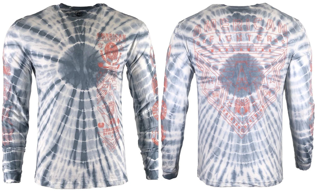 AMERICAN FIGHTER Men's Long Sleeve T-Shirt BRIDGE CITY Unisex T-shirt, Sweatshirt, Hoodie, Long Sleeve Tee - T-Shirt, Sweatshirt, Hoodie