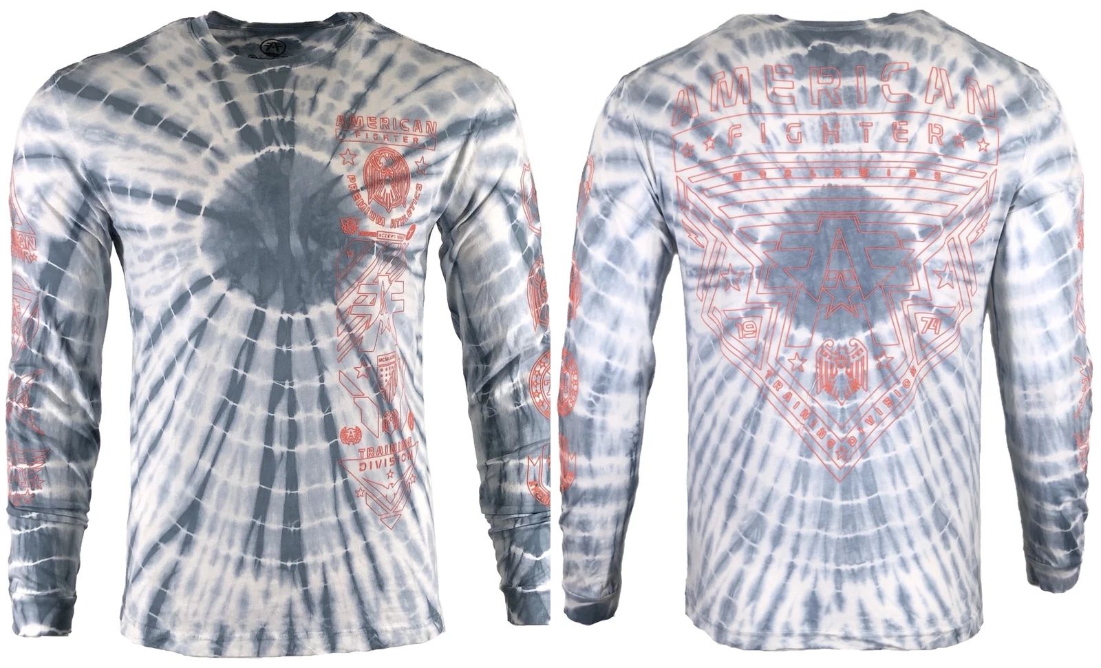 AMERICAN FIGHTER Men's Long Sleeve T-Shirt BRIDGE CITY Unisex T-shirt, Sweatshirt, Hoodie, Long Sleeve Tee - T-Shirt, Sweatshirt, Hoodie