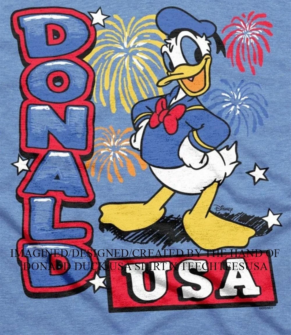 Donald Duck USA shirt Unisex T-shirt, Sweatshirt, Hoodie, Long Sleeve Tee - T-Shirt, Sweatshirt, Hoodie