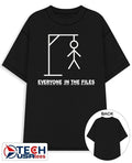 Hangman everyone in the files shirt Unisex T-shirt, Sweatshirt, Hoodie, Long Sleeve Tee - T-Shirt, Sweatshirt, Hoodie