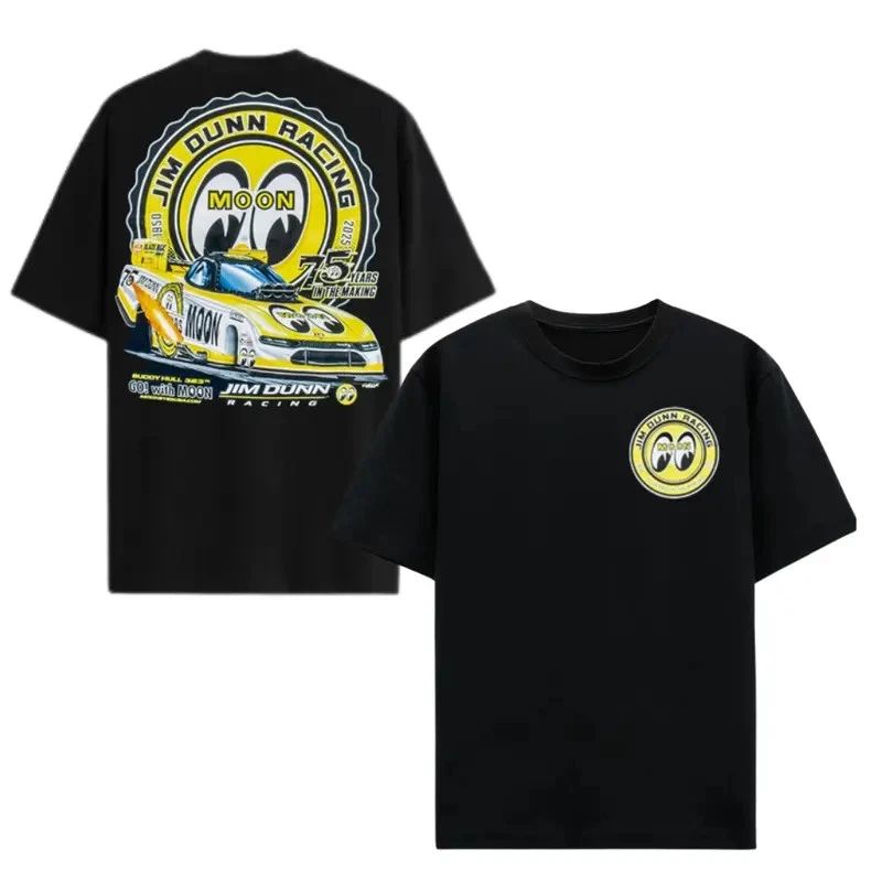 Jim Dunn Racing Anniversary T-Shirt, Celebrating 75 Years of Speed and Style, Vi Unisex T-shirt, Sweatshirt, Hoodie, Long Sleeve Tee - T-Shirt, Sweatshirt, Hoodie
