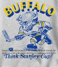 Buffalo Sabres Hockey Think Stanley Cup mascot shirt Unisex T-shirt, Sweatshirt, Hoodie, Long Sleeve Tee - T-Shirt, Sweatshirt, Hoodie