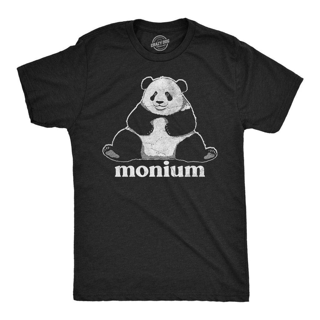 Mens Funny T Shirts Pandamonium Sarcastic Panda Graphic Novelty Tee for Men Unisex T-shirt, Sweatshirt, Hoodie, Long Sleeve Tee - T-Shirt, Sweatshirt, Hoodie