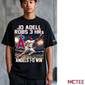 NKCtees Jo Adell robs 3 HRs in Los Angeles Angels 1-0 win shirt Unisex T-shirt, Sweatshirt, Hoodie, Long Sleeve Tee - T-Shirt, Sweatshirt, Hoodie