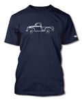 1951 - 1954 Chevrolet Pickup 3100 T-Shirt - Men - Side View Unisex T-shirt, Sweatshirt, Hoodie, Long Sleeve Tee - T-Shirt, Sweatshirt, Hoodie