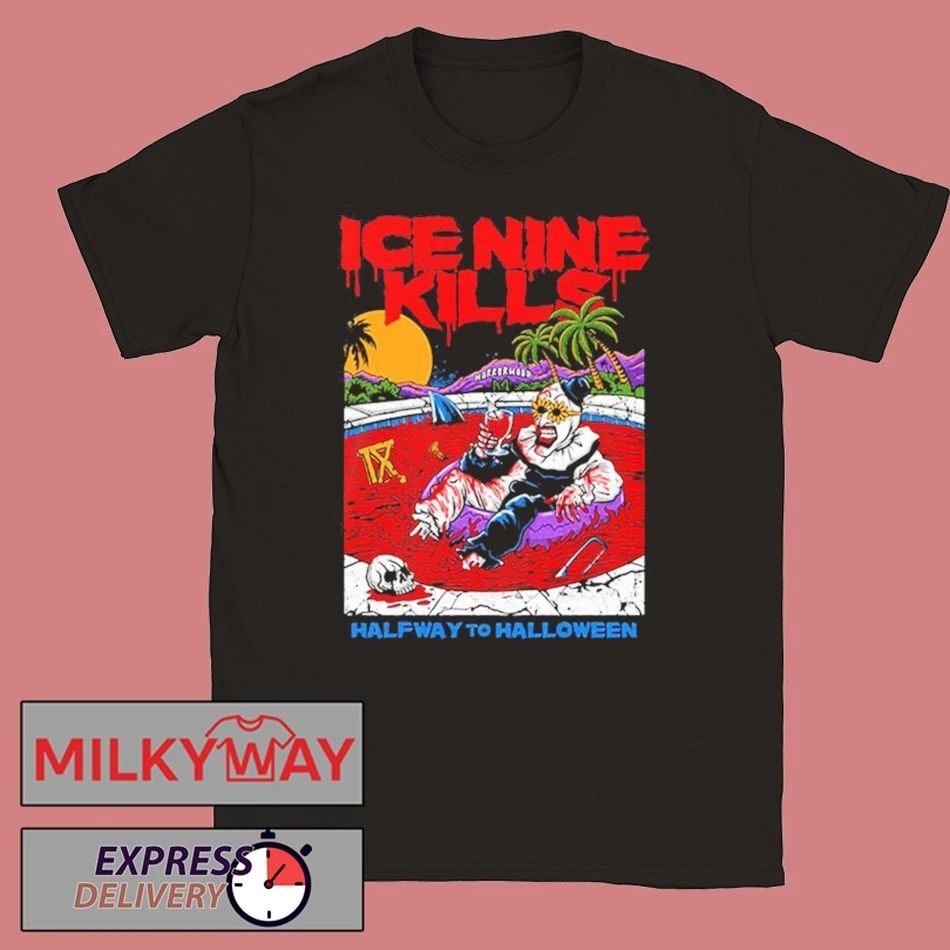 Ice Knife Kills Mid Summer Massacre Halfway To Halloween shirt Unisex T-shirt, Sweatshirt, Hoodie, Long Sleeve Tee - T-Shirt, Sweatshirt, Hoodie