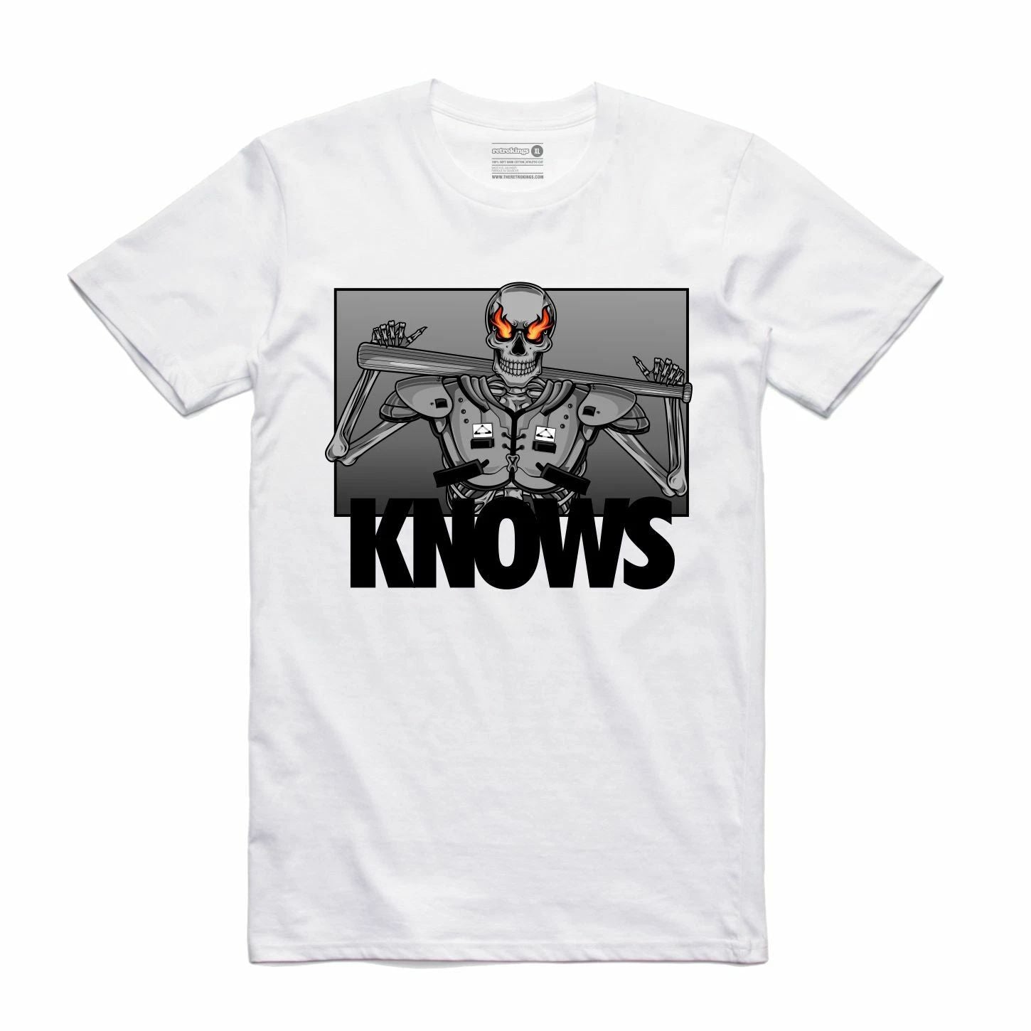 NEW Streetwear on Demand BO JAX FLAMES WHITE Tee Shirt SM-3XL MADE IN USA Unisex T-shirt, Sweatshirt, Hoodie, Long Sleeve Tee - T-Shirt, Sweatshirt, Hoodie