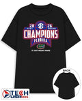 Florida Gators 2026 SEC Mens Basketball Regular Season Champions shirt Unisex T-shirt, Sweatshirt, Hoodie, Long Sleeve Tee - T-Shirt, Sweatshirt, Hoodie