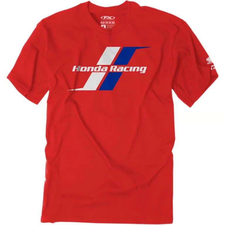 Factory Effex Honda Stripes Premium T-Shirt Medium Red 22-87302 Unisex T-shirt, Sweatshirt, Hoodie, Long Sleeve Tee - T-Shirt, Sweatshirt, Hoodie