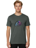 Astronaut-Octopus Mens Graphic Tee, 100% Cotton, Casual Summer Wear Unisex T-shirt, Sweatshirt, Hoodie, Long Sleeve Tee - T-Shirt, Sweatshirt, Hoodie