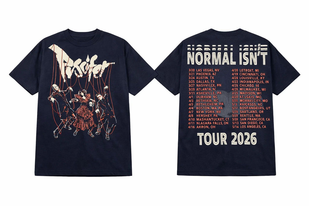 Puscifer The Normal Isnt Tour Graphic T-shirt Unisex T-shirt, Sweatshirt, Hoodie, Long Sleeve Tee - T-Shirt, Sweatshirt, Hoodie