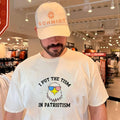 I Put The Tism In Patriotism Eagle Shirt Unisex T-shirt, Sweatshirt, Hoodie, Long Sleeve Tee - T-Shirt, Sweatshirt, Hoodie