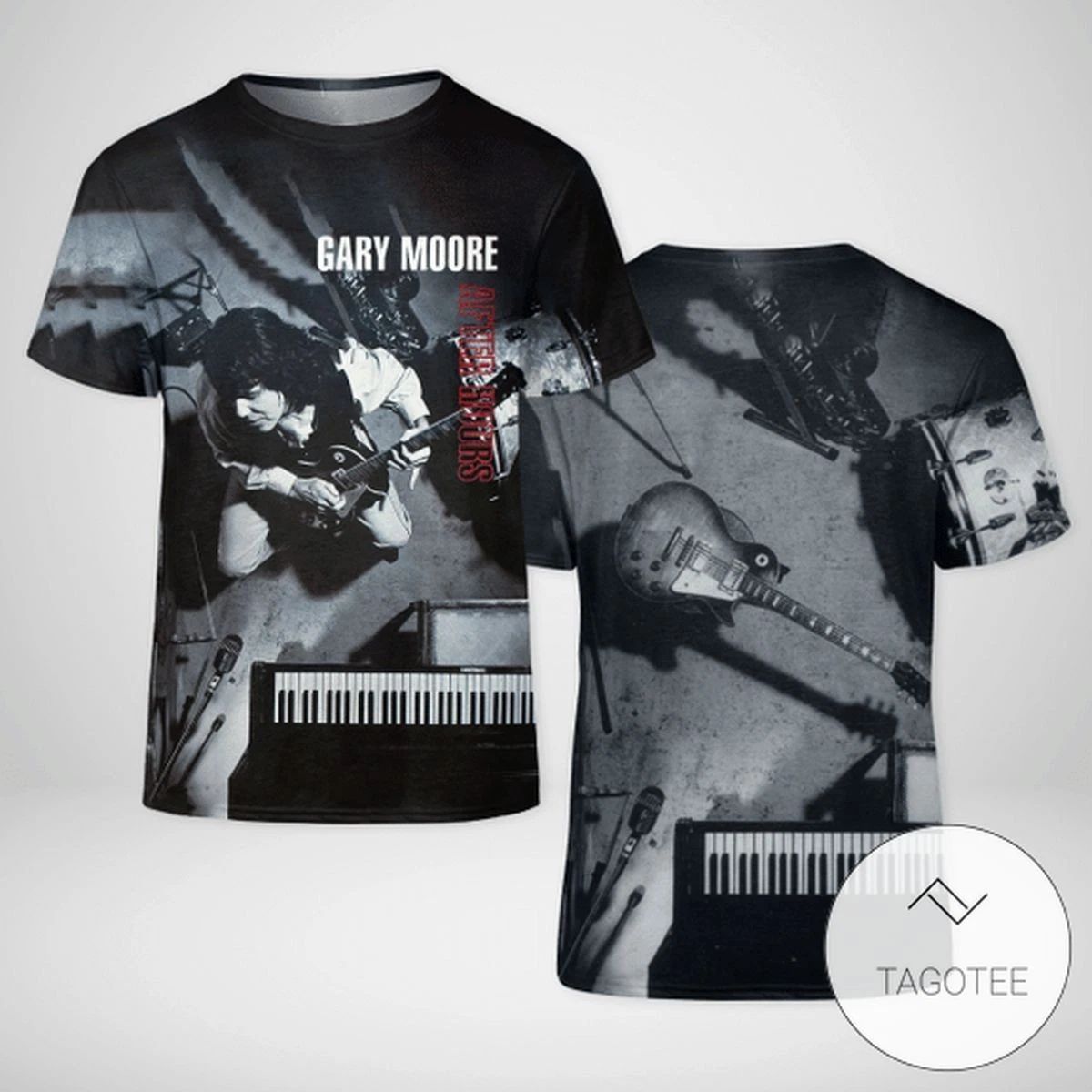 Gary Moore After Hours Album Cover AOP 3D T-Shirt Unisex T-shirt, Sweatshirt, Hoodie, Long Sleeve Tee - T-Shirt, Sweatshirt, Hoodie