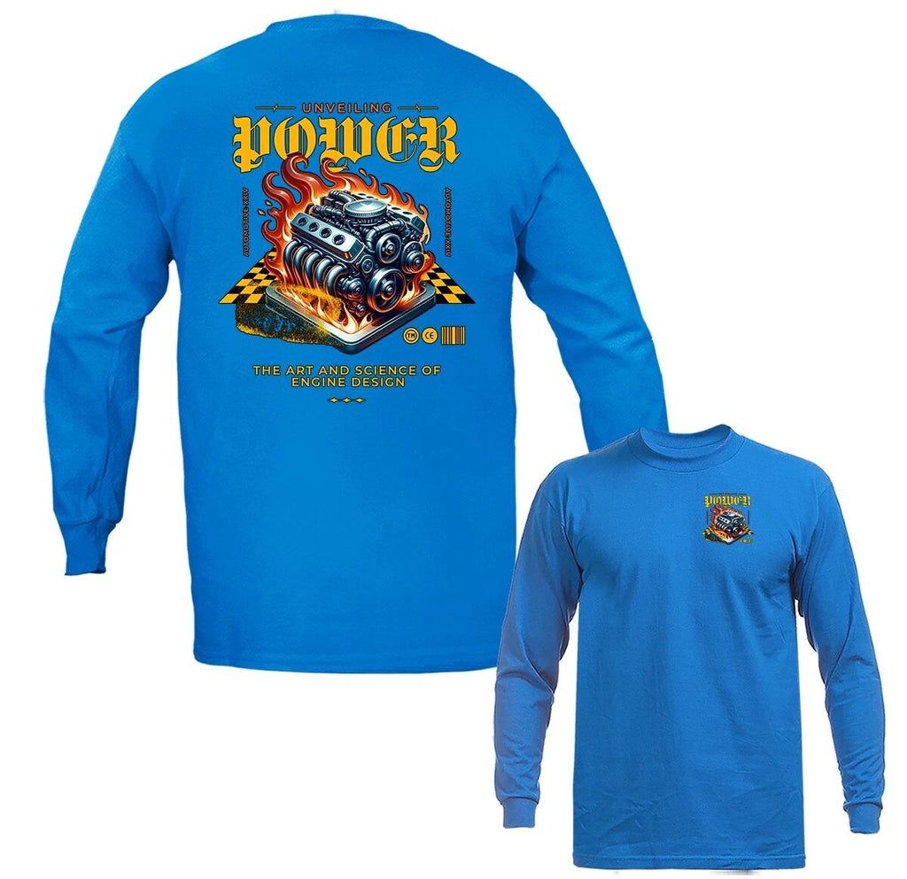 Unveiling Powe Imported Tuned Custom JDM Sports Car Graphic Long Sleeve Unisex T-shirt, Sweatshirt, Hoodie, Long Sleeve Tee - T-Shirt, Sweatshirt, Hoodie