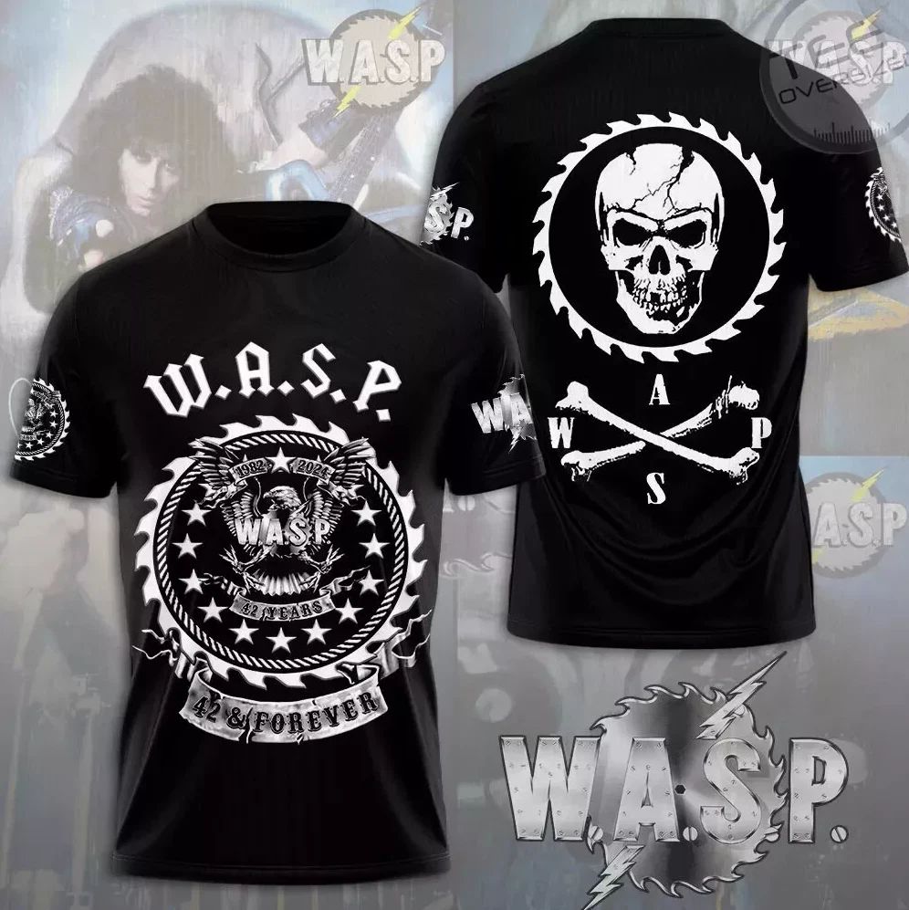 WASP Band 3D T-Shirt New For Fan S-5XL Unisex T-shirt, Sweatshirt, Hoodie, Long Sleeve Tee - T-Shirt, Sweatshirt, Hoodie