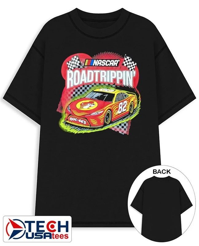 Buc-ees Road Trippin Nascar shirt Unisex T-shirt, Sweatshirt, Hoodie, Long Sleeve Tee - T-Shirt, Sweatshirt, Hoodie