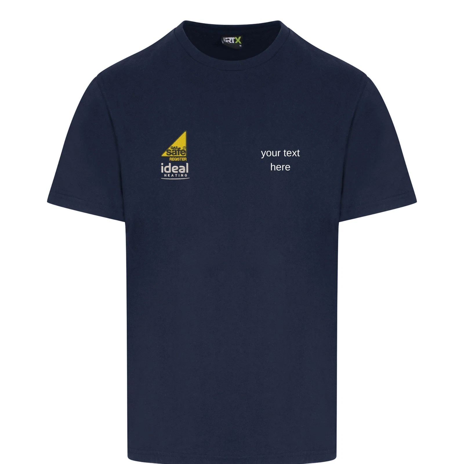 T-shirt Gas Safe Ideal Heating Plumber Work Wear - Customised With Your text Unisex T-shirt, Sweatshirt, Hoodie, Long Sleeve Tee - T-Shirt, Sweatshirt, Hoodie