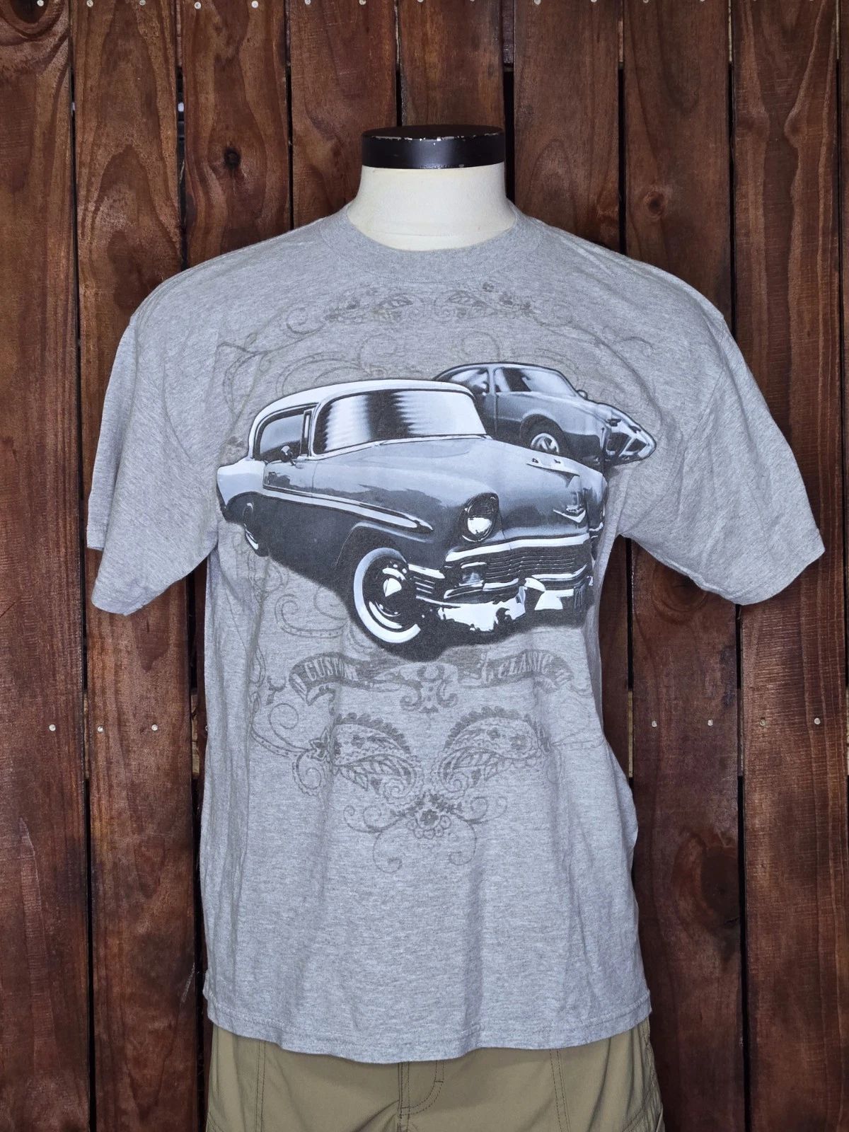 Vintage National Heritage Custom Classic Car Shirt Large Unisex T-shirt, Sweatshirt, Hoodie, Long Sleeve Tee - T-Shirt, Sweatshirt, Hoodie
