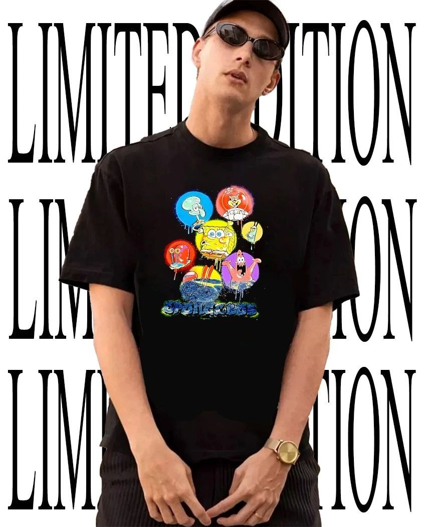 Sponge graffiti shirt Unisex T-shirt, Sweatshirt, Hoodie, Long Sleeve Tee - T-Shirt, Sweatshirt, Hoodie