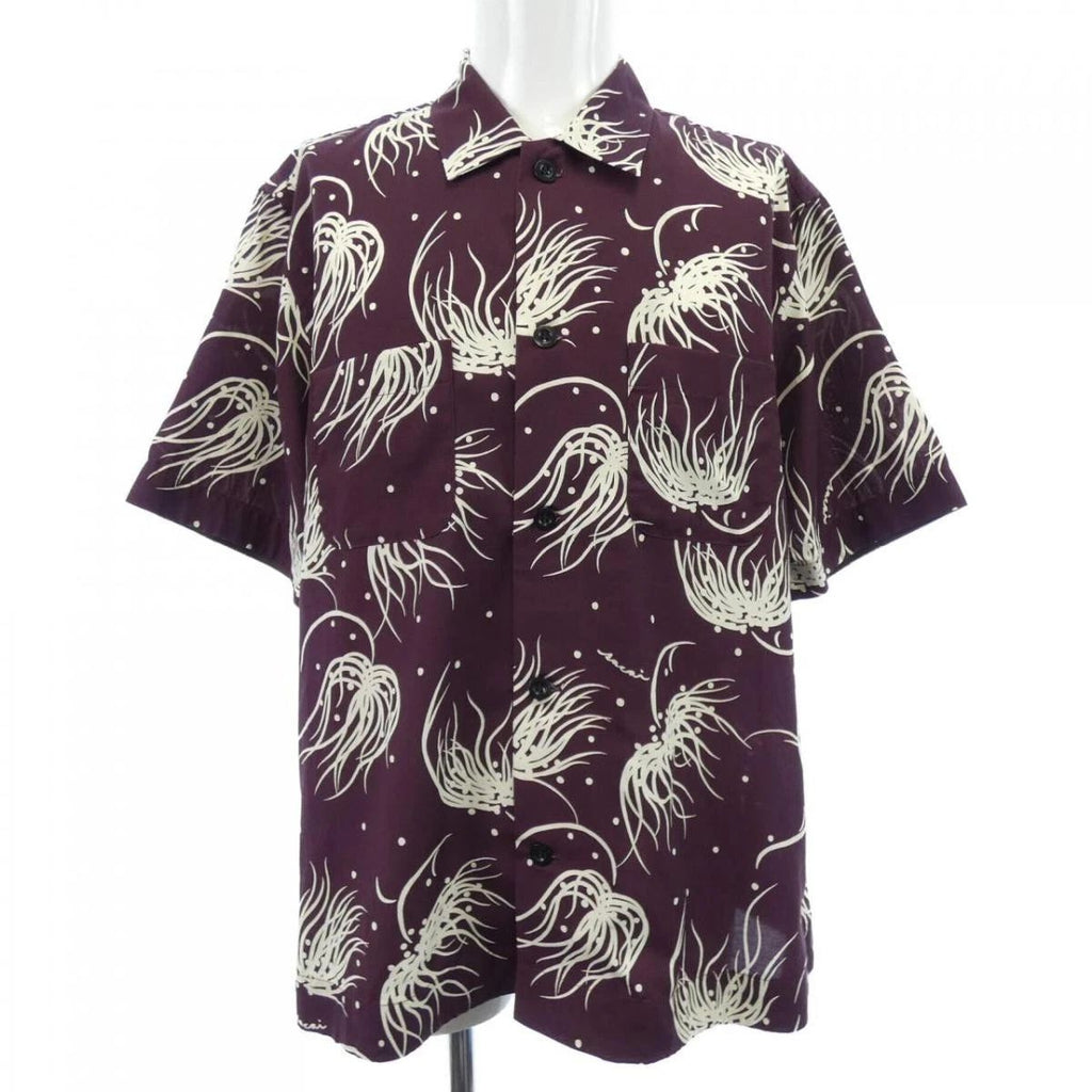 Sacai S/S Shirt Purple Size 1 Used Stylish Top Unisex T-shirt, Sweatshirt, Hoodie, Long Sleeve Tee - T-Shirt, Sweatshirt, Hoodie