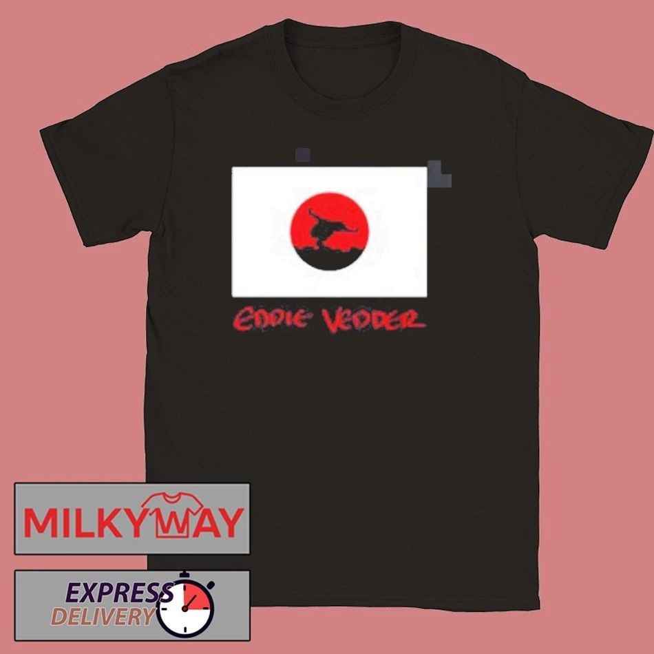 Eddie Vedder Japan 2026 Tour Merch Flag T-Shirt Unisex T-shirt, Sweatshirt, Hoodie, Long Sleeve Tee - T-Shirt, Sweatshirt, Hoodie