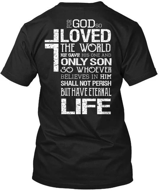John 3 16 T-Shirt Made in the USA Size S to 5XL Unisex T-shirt, Sweatshirt, Hoodie, Long Sleeve Tee - T-Shirt, Sweatshirt, Hoodie