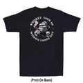 Whiskey Goes In Wisdom Comes Out Funny Monkey Meme (Print On Back) Men's T-Shirt Unisex T-shirt, Sweatshirt, Hoodie, Long Sleeve Tee - T-Shirt, Sweatshirt, Hoodie