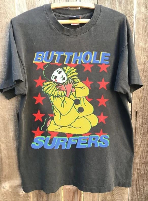 Butthole Surfers Amsterdamned Band Charcoal Unisex T shirt S-5XL KH17733 Unisex T-shirt, Sweatshirt, Hoodie, Long Sleeve Tee - T-Shirt, Sweatshirt, Hoodie