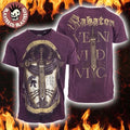 Sabaton Julius Caesar Veni Vidi Vici Crossing The Rubicon Vintage 3D T-shirt Unisex T-shirt, Sweatshirt, Hoodie, Long Sleeve Tee - T-Shirt, Sweatshirt, Hoodie