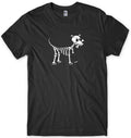 Skeleton Dog & Bone Halloween Mens Funny Unisex T-Shirt Unisex T-shirt, Sweatshirt, Hoodie, Long Sleeve Tee - T-Shirt, Sweatshirt, Hoodie