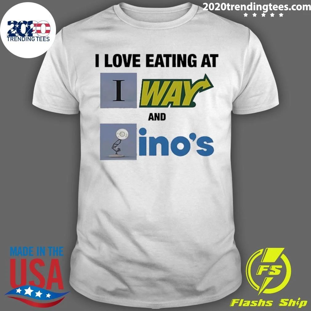 I Love Eating At Subway And Dominos Shirt Unisex T-shirt, Sweatshirt, Hoodie, Long Sleeve Tee - T-Shirt, Sweatshirt, Hoodie