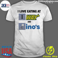 I Love Eating At Subway And Dominos Shirt Unisex T-shirt, Sweatshirt, Hoodie, Long Sleeve Tee - T-Shirt, Sweatshirt, Hoodie
