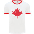 Canadian Flag Canada Maple Leaf Mens Ringer T-Shirt Unisex T-shirt, Sweatshirt, Hoodie, Long Sleeve Tee - T-Shirt, Sweatshirt, Hoodie