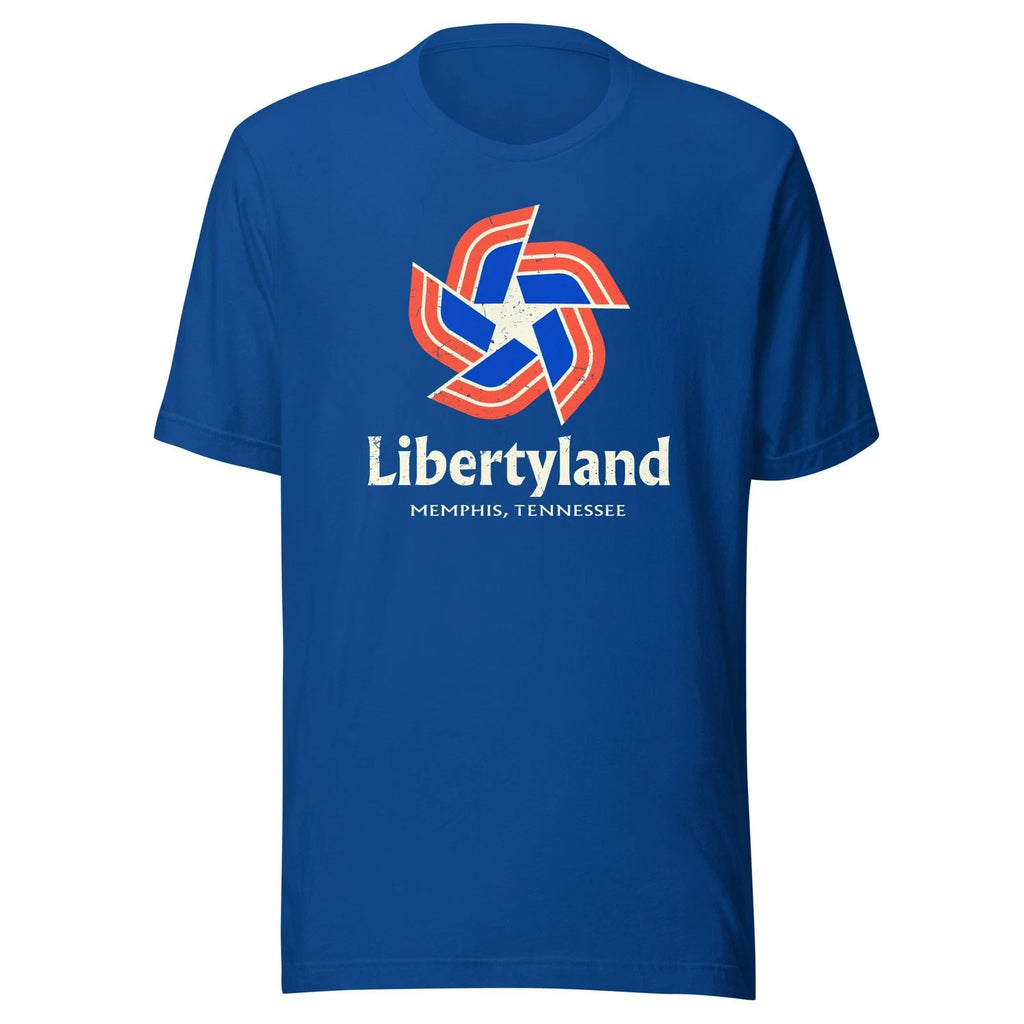 Libertyland T-Shirt - Memphis, TN - Retro 1980s Amusement Park Tee Unisex T-shirt, Sweatshirt, Hoodie, Long Sleeve Tee - T-Shirt, Sweatshirt, Hoodie