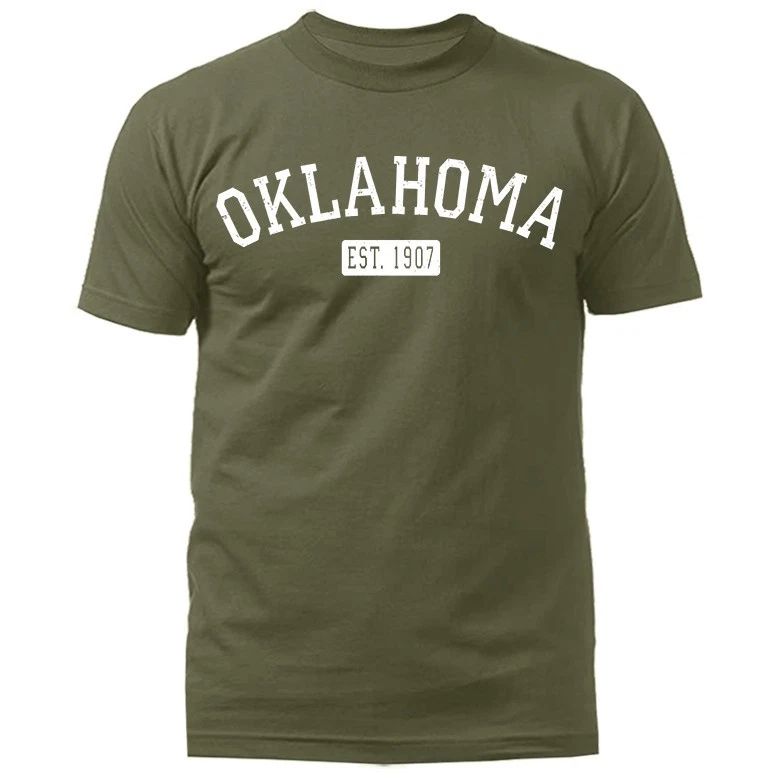 State of Oklahoma OK Graphic T-shirt Unisex T-shirt, Sweatshirt, Hoodie, Long Sleeve Tee - T-Shirt, Sweatshirt, Hoodie
