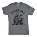 Mens Funny T Shirts Every Day Is Game Day Sarcastic Graphic Novelty Tee for Men Unisex T-shirt, Sweatshirt, Hoodie, Long Sleeve Tee - T-Shirt, Sweatshirt, Hoodie