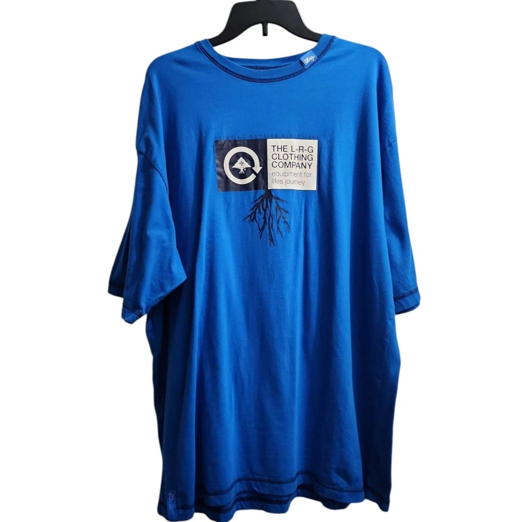 LRG Graphic T-Shirt Streetwear Casual Blue Tee Mens 2XL Unisex T-shirt, Sweatshirt, Hoodie, Long Sleeve Tee - T-Shirt, Sweatshirt, Hoodie