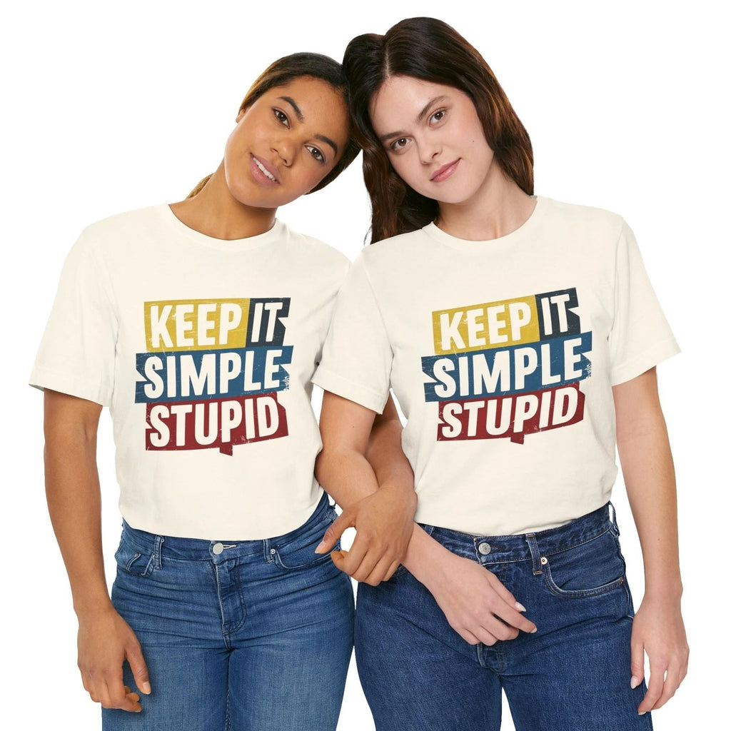 Keep It Simple Stupid T-Shirt Coaches Tee Shirt Teachers Gifts Sweatshirts Unisex T-shirt, Sweatshirt, Hoodie, Long Sleeve Tee - T-Shirt, Sweatshirt, Hoodie