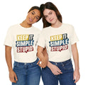 Keep It Simple Stupid T-Shirt Coaches Tee Shirt Teachers Gifts Sweatshirts Unisex T-shirt, Sweatshirt, Hoodie, Long Sleeve Tee - T-Shirt, Sweatshirt, Hoodie
