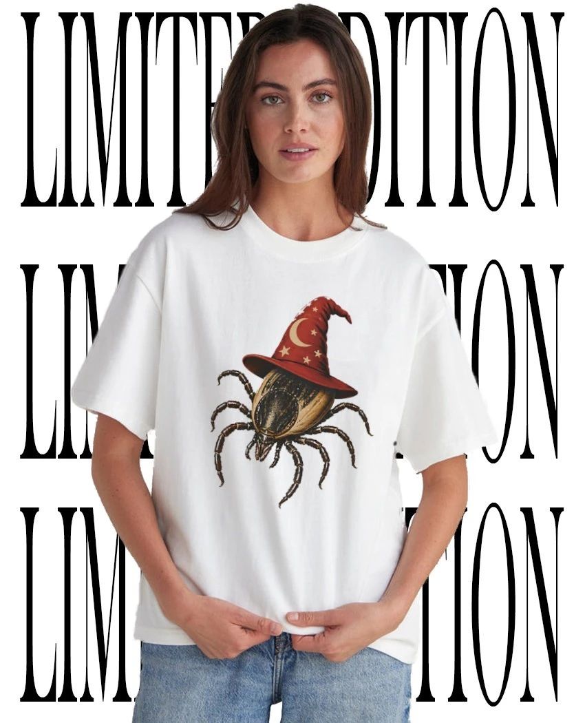 A tick wearing wizards hat shirt Unisex T-shirt, Sweatshirt, Hoodie, Long Sleeve Tee - T-Shirt, Sweatshirt, Hoodie